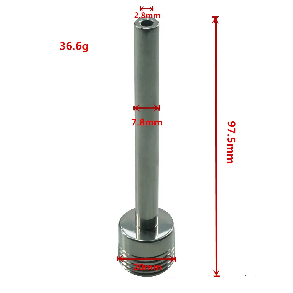GAYT*GEAR STAINLESS SHOWER ENEMA THIN