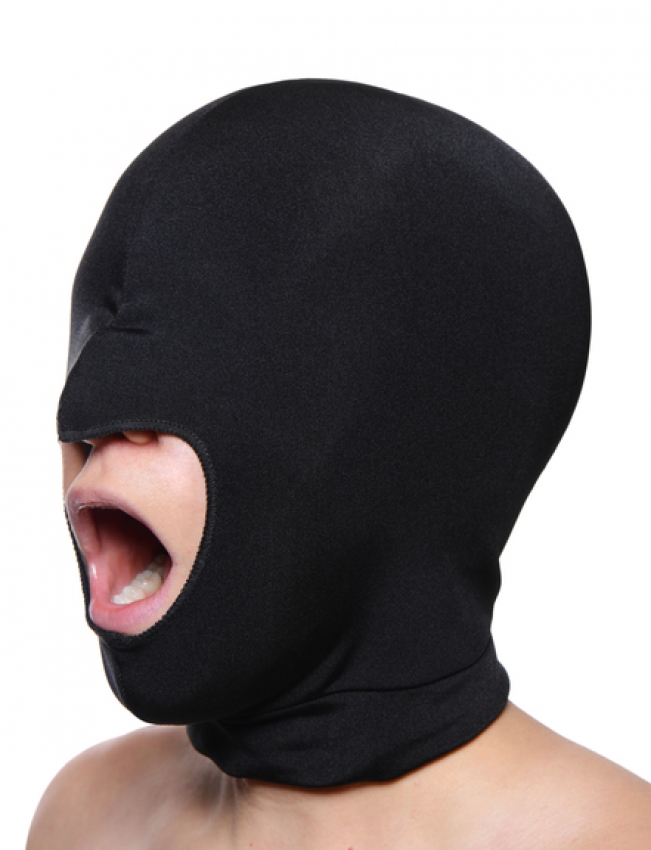 BLOW HOLE OPEN MOUTH SPANDEX HOOD
