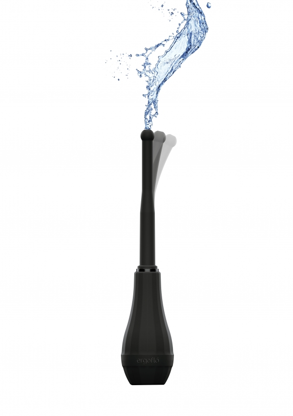 PERFECT FIT ERGOFLO SILICONE FLEX TIP ANAL SHOWER 20cm