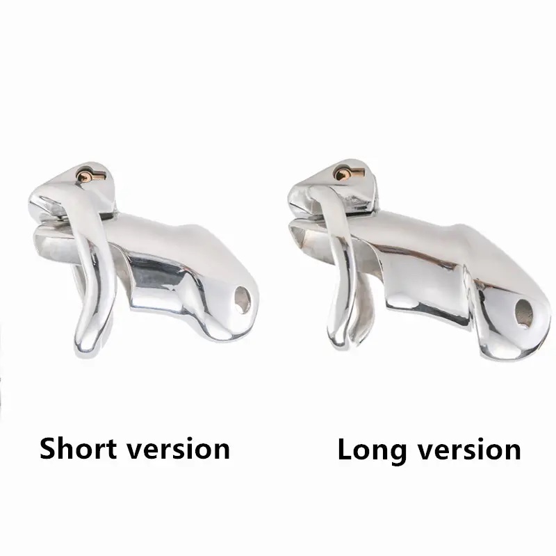 GAYT*GEAR STAINLESS CHASTITY CAGE W/ HIDDEN LOCK (SMALL)