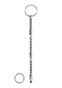OUCH SOUND DILATOR W/ RING RIBBED 