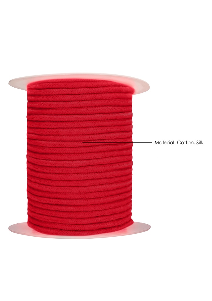 100 METER RED BONDAGE ROPE