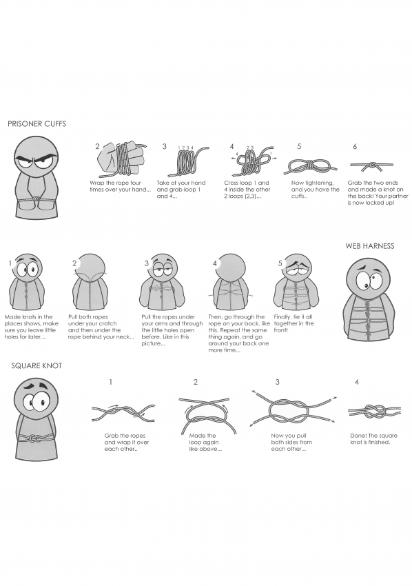 OUCH! BONDAGE ROPE 100m BLACK