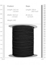 OUCH! BONDAGE ROPE 100m BLACK
