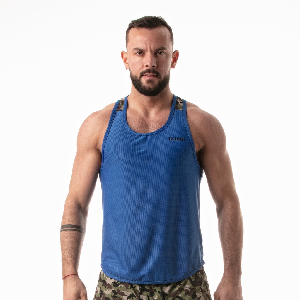 LEADER CAMO RACER TANK TOP