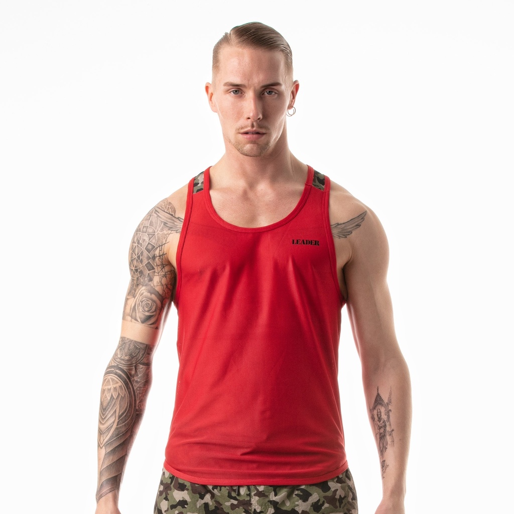 LEADER CAMO RACER TANK TOP