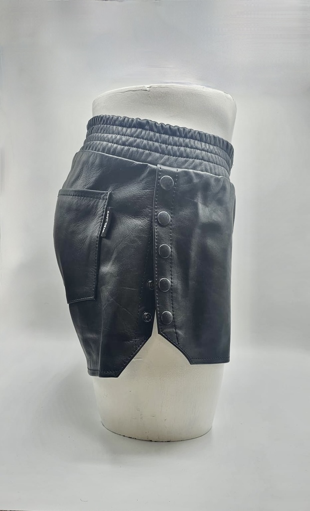 GAYT*GEAR LEATHER SHORT SIDE SNAP