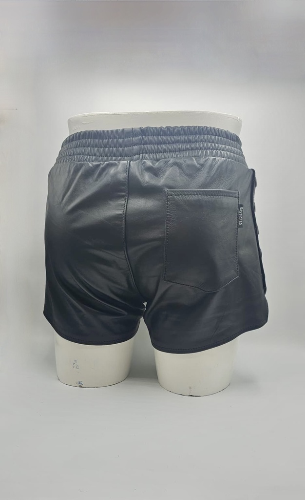 GAYT*GEAR LEATHER SHORT SIDE SNAP