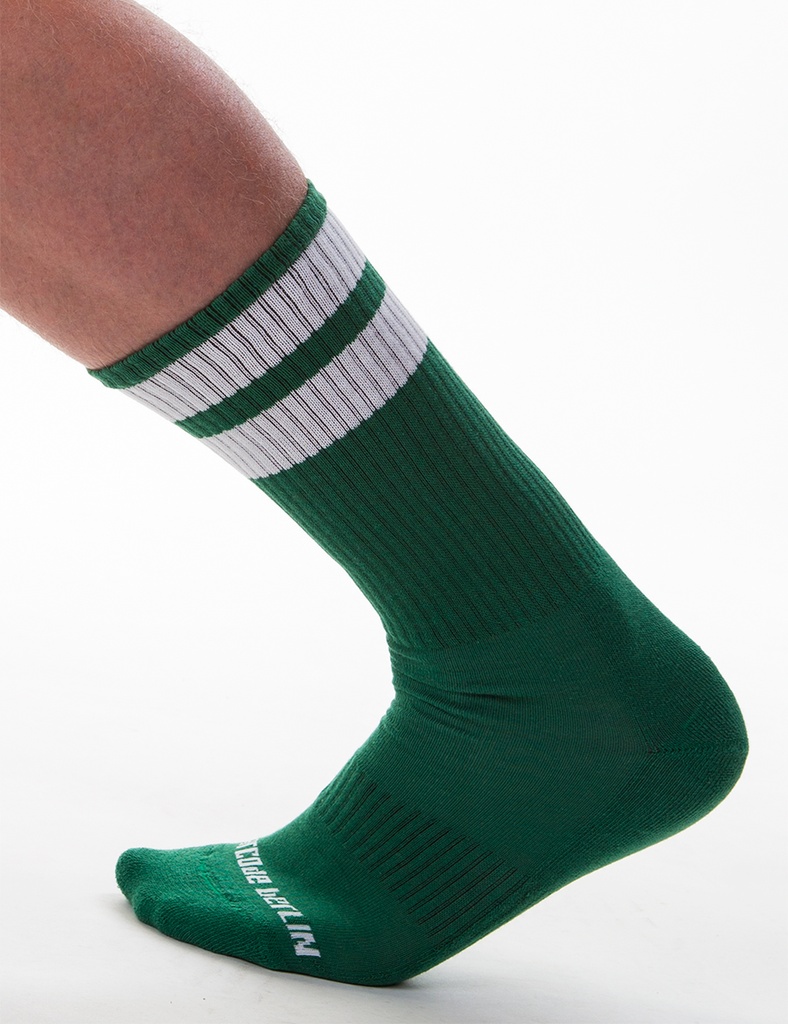 BARCODE BERLIN GYM SOCKS ARMY/WHITE