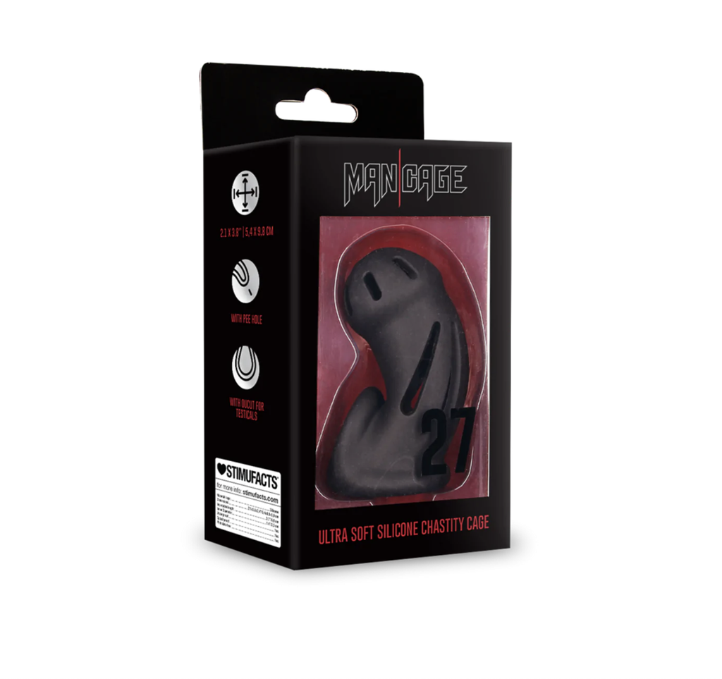 MANCAGE CHASTITY ULTRA SOFT SILICONE CAGE