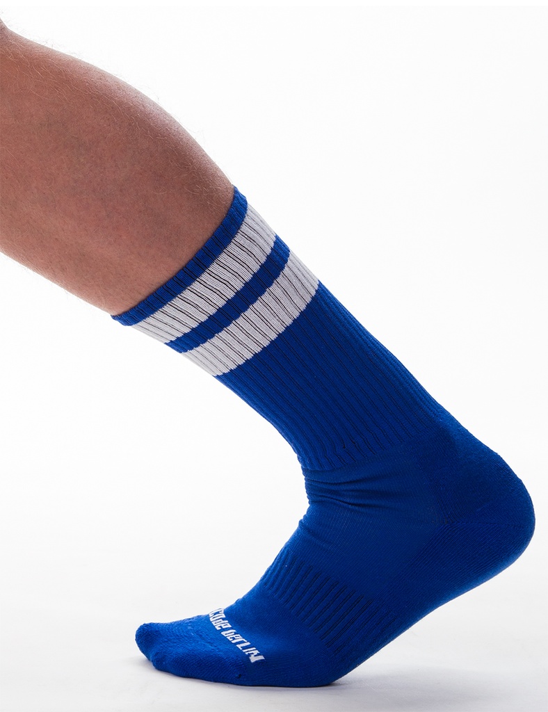 BARCODE BERLIN GYM SOCKS ROYAL/WHITE