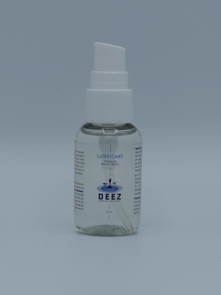 DEEZ PREMIUM WATERBASED LUBRICANT