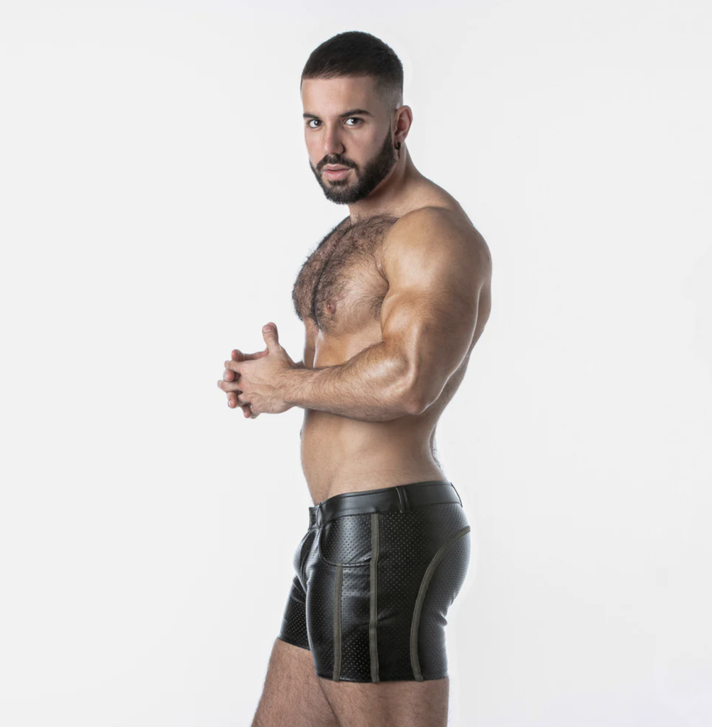 LOCKERGEAR PUNCH HOLE MINI SHORT