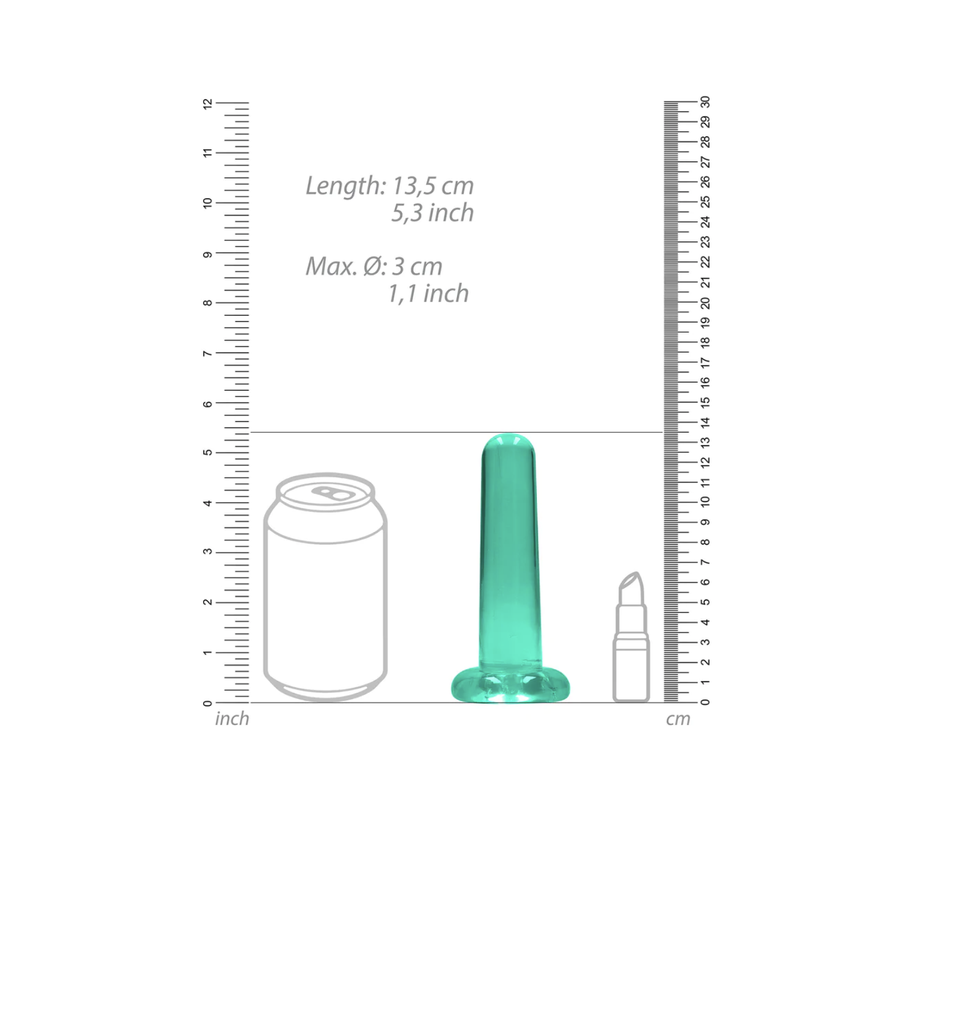 REAL ROCK NON-REALISTIC DILDO W/ SUCTION 13,5cm