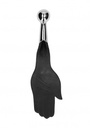 PAIN SADDLE LEATHER HAND PADDLE METAL BALL HANDLE