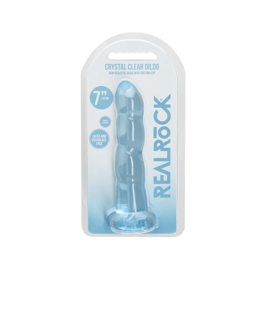 REAL ROCK NON-REALISTIC DILDO W/ SUCTION 17cm