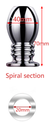 GAYT*GEAR HOLLOW SMOOTH AND RIBBED PLUG