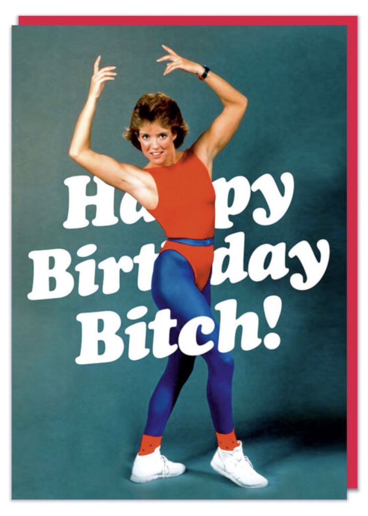 DM HAPPY BDAY BITCH CARD