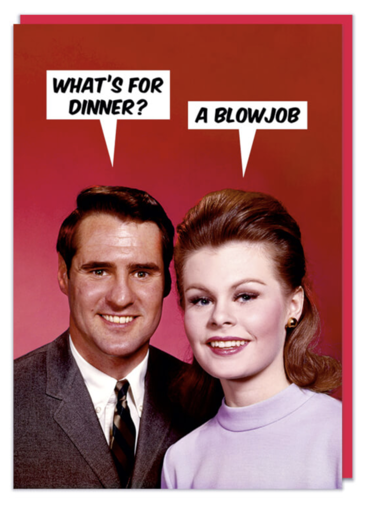 DM WHATS FOR DINNER CARD