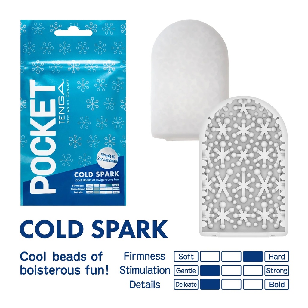 TENGA COLD SPARK POCKET MASTURBATOR 