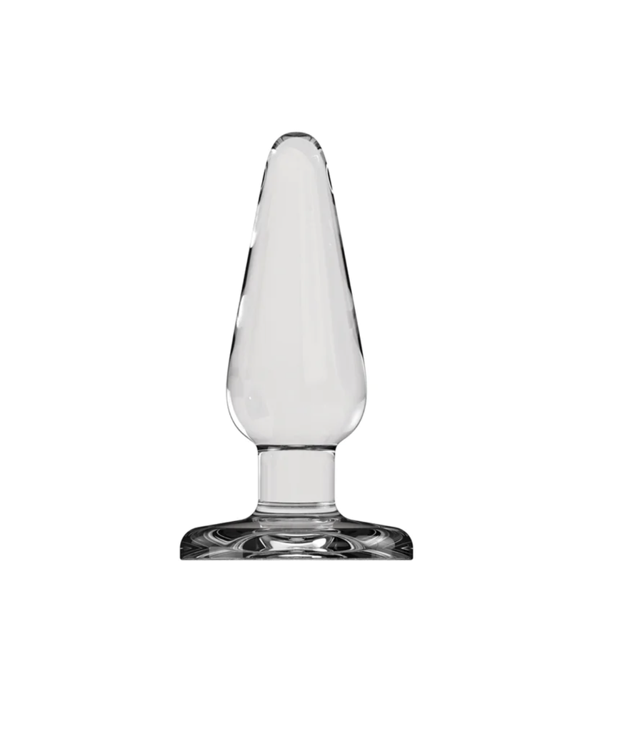 BASIC BUTT PLUG GLASS 8cm