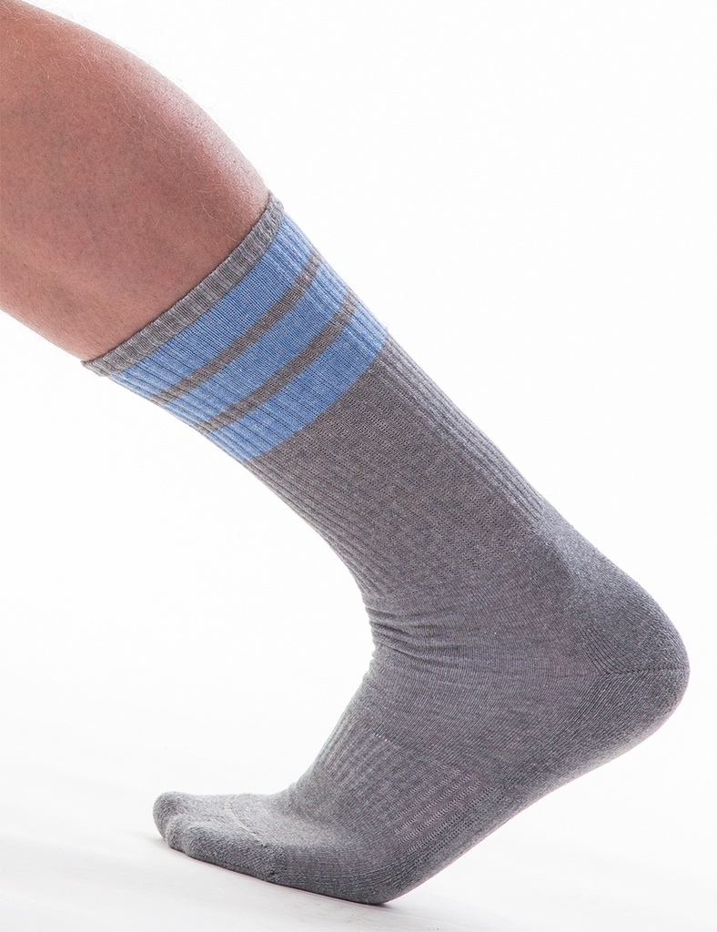 BARCODE BERLIN ME TIME SOCKS GREY/BLUE 
