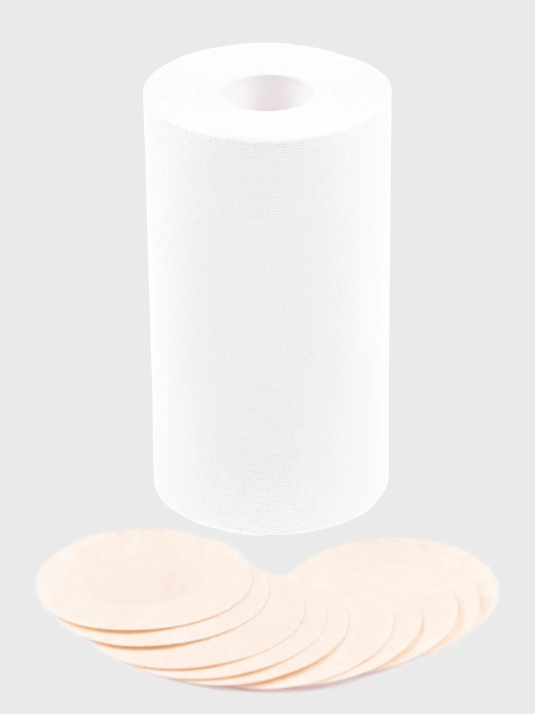 TRANSGENDER CHEST BINDING TAPE 10cm W/ NIPPLE COVERS