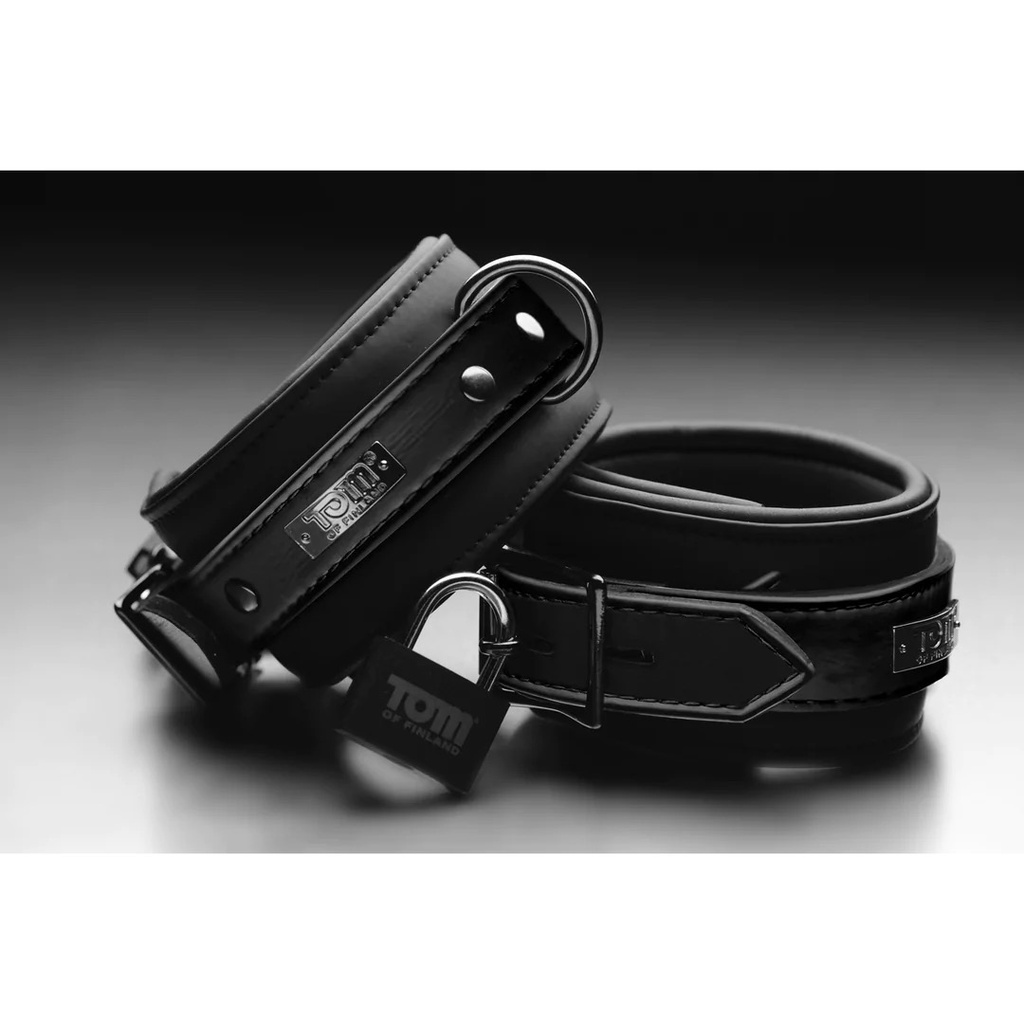 XR BRANDS TOM OF FINLAND NEOPRENE HAND CUFFS