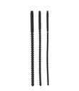 OUCH RIBBED SILICONE SOUNDING DIALTOR SET (3)