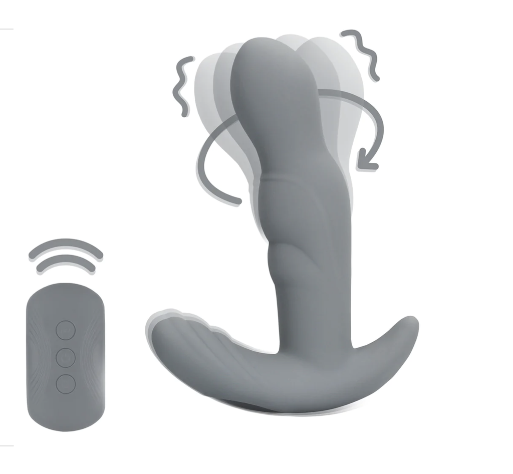 LOVELINE ROTATING PROSTATE STIMULATOR W/ REMOTE