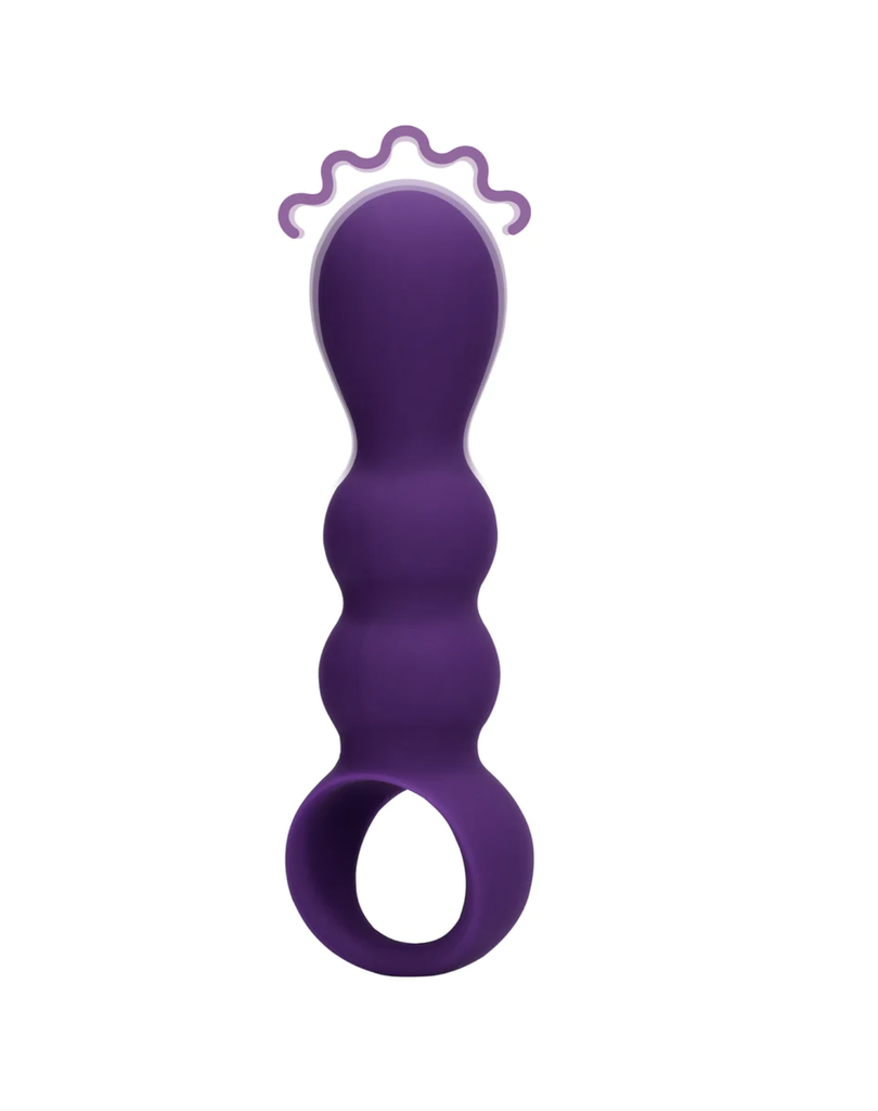 LOVELINE TEARDROP ANAL VIBRATOR PURPLE