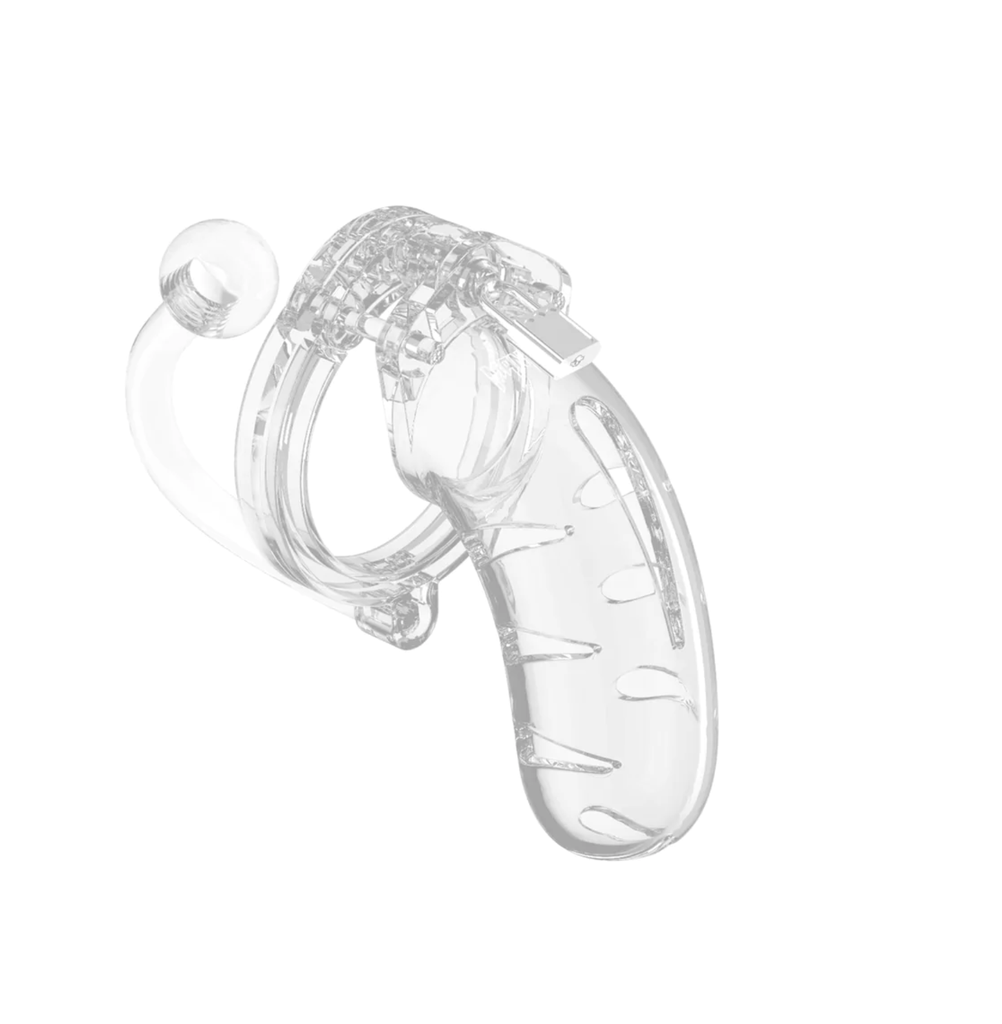 MANCAGE CHASTITY CAGE W/ PLUG MODEL 11