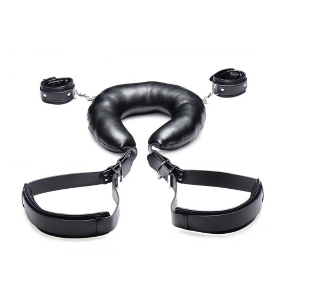 XR BRAND PADDED THIGH STRAP W/ WRIST CUFFS