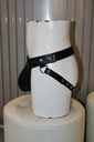 GAYT*GEAR LEATHER SNAP JOCK