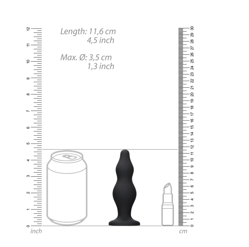 OUCH BUBBLE BUTT PLUG