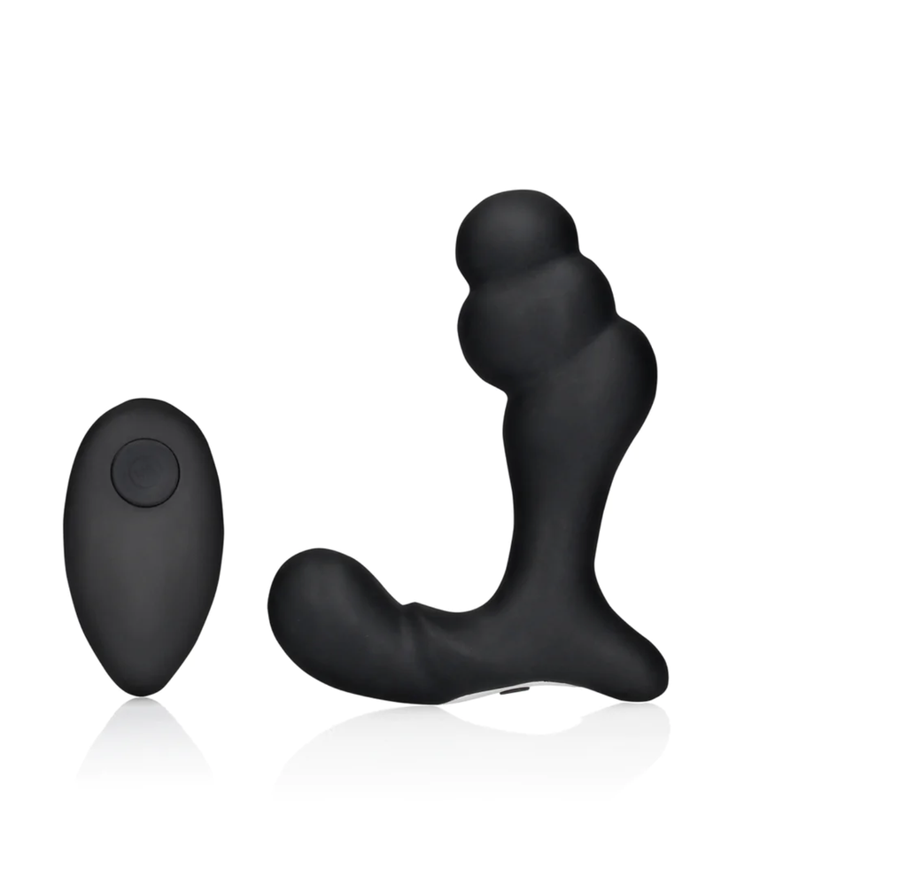 OUCH STACKED VIBE P SPOT MASSAGER W/ REMOTE