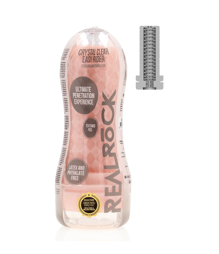 REAL ROCK EASY RIDER TEXTURED MASTURBATOR