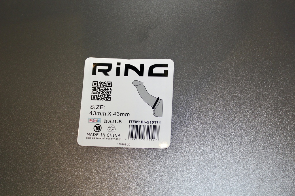 GAYT*GEAR COCKRING SILICONE SHAFTRING SMALL (MIN 43MM)