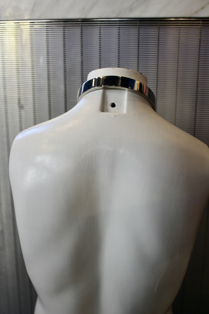 GAYT*GEAR STAINLESS COLLAR THICK (44cm inner cir)