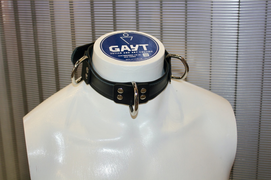 GAYT*GEAR LEATHER BONDAGE COLLAR