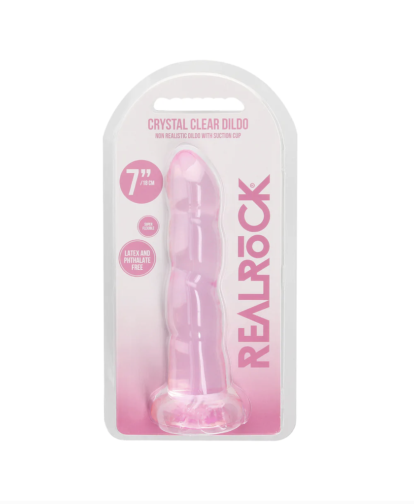 REAL ROCK NON-REALISTIC DILDO W/ SUCTION 17cm