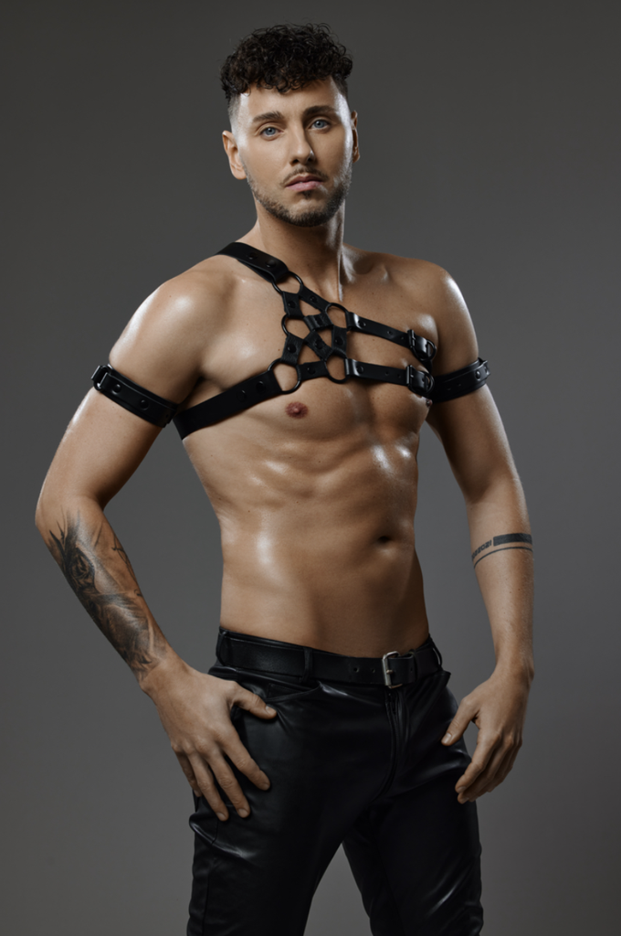 PROVOCATEUR LEATHER HARNESS RIGILIO