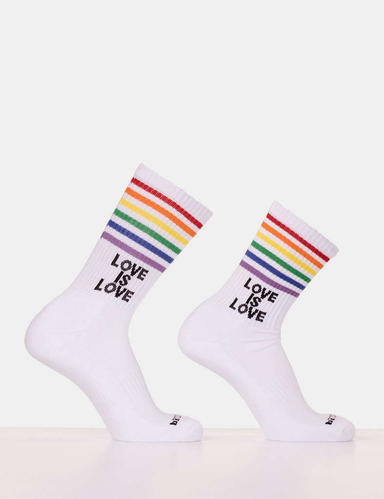 BARCODE BERLIN GYM SOCK LOVE IS LOVE