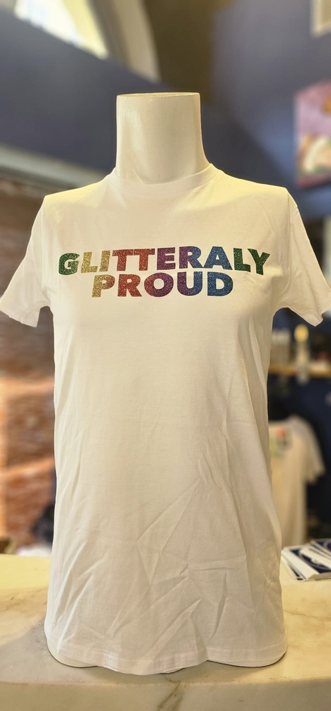 GAYT*GEAR SHIRT GLITTERALY PROUD