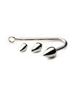 GAYT*GEAR ANAL HOOK WITH 3 OVAL BALLS