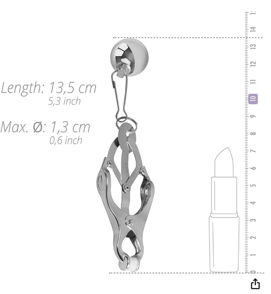 GAYT*GEAR CLOVER CLAMPS WITH WEIGHTED BALL