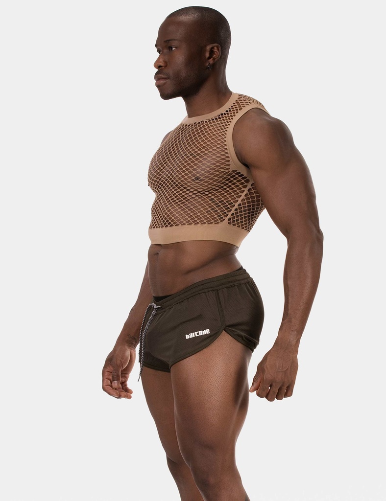 BARCODE BERLIN FISHNET CROP MATENO