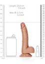 REAL ROCK REALISTIC COCK W/BALLS 