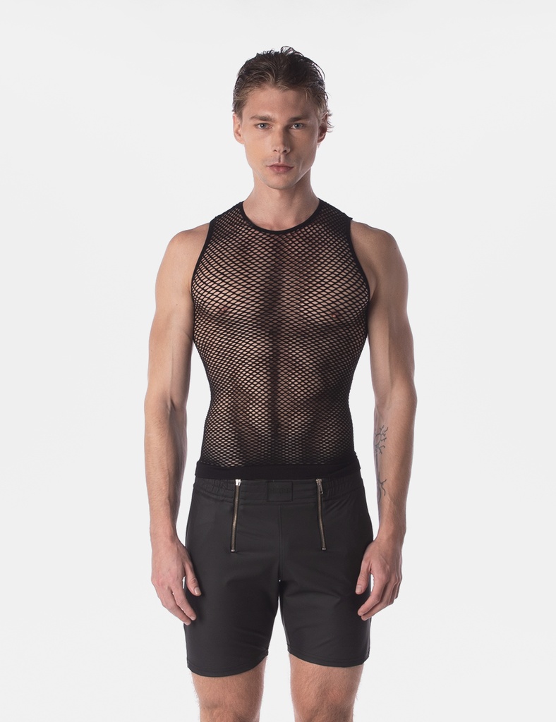 BARCODE BERLIN FISHNET TANK TOP STEFANO
