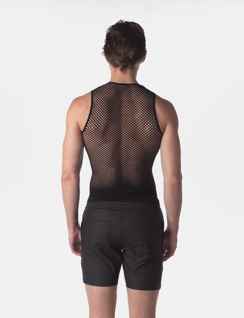BARCODE BERLIN FISHNET TANK TOP STEFANO